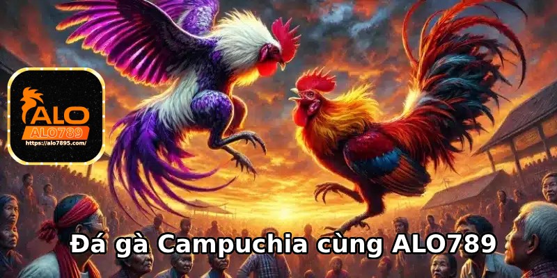 Đá gà campuchia kịch tính ALO789